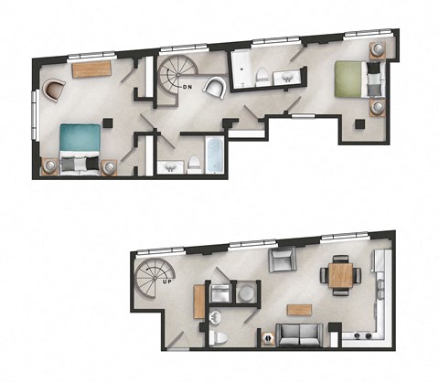 56 St. Joseph Street Studio-2 Beds Apartment, Loft for Rent - Photo Gallery 36